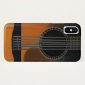ヴィンテージアコースティックギター Case-Mate iPhoneケース (裏面(横))
