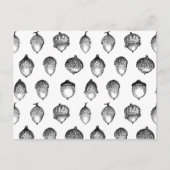 ヴィンテージアコーンアートクラシックレトロカスタムBGカラー ポストカード (正面)