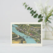 ヴィンテージアシェヴィルノースカロライナ州フレンチブロードリバー ポストカード (スタンド正面)