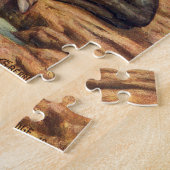 ヴィンテージアシカ海の海のそばの海の哺乳類 ジグソーパズル (側面)