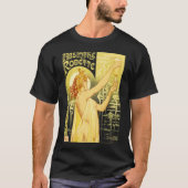 ヴィンテージアシンザポスターアート Tシャツ (正面)