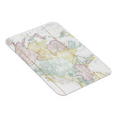 ヴィンテージアジアの地図 | 1786 マグネット (右側)