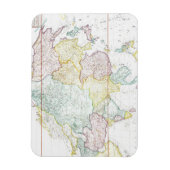 ヴィンテージアジアの地図 | 1786 マグネット (縦)