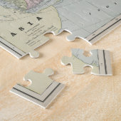 ヴィンテージアジアの地図（1889年） ジグソーパズル (側面)