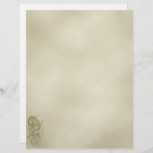 ヴィンテージアジアン・ドラゴンレターヘッド (正面/裏面)