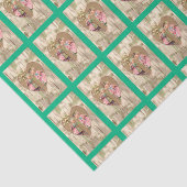 ヴィンテージアジア女子バレンタインデーはがき 薄葉紙 (詳細)