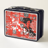 ヴィンテージアジア言語 メタルランチボックス (裏面)