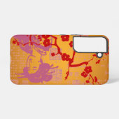 ヴィンテージアジア言語 SAMSUNG GALAXYケース (裏面横)