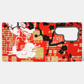 ヴィンテージアジア言語 SAMSUNG GALAXYケース (裏面横)