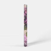 ヴィンテージアジサイ&バタフライピパーソナライズされたンク SAMSUNG GALAXYケース (右側面)