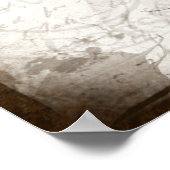 ヴィンテージアジサイ ポスター (角)