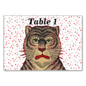 ヴィンテージアジストライプのアの猛虎 テーブルナンバー (裏面)