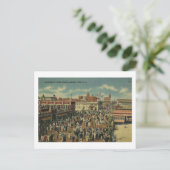 ヴィンテージアスベリーパークニュージャージーボードウォーク ポストカード (スタンド正面)