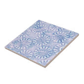 ヴィンテージアズレジョブルーと白モザイク動揺して タイル (側面)