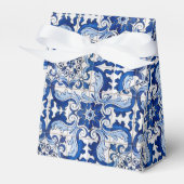 ヴィンテージアズレジョ瓦の模様 フェイバーボックス (正面サイド)