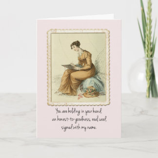 ヴィンテージアッカーマンファッション女性ハッピーバースデー カード