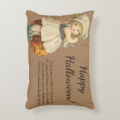 ヴィンテージアップルピールトラディションハロウィーン アクセントクッション (正面(垂直))