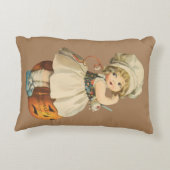 ヴィンテージアップルピールトラディションハロウィーン アクセントクッション (裏面)