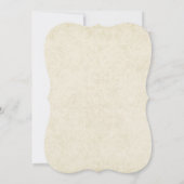 ヴィンテージアップルブロッサムブリデスメイド昼食会招待状 セーブザデート (裏面)