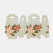 ヴィンテージアップルブロッサム&プレイド フェイバーボックス (折り畳みなし)