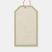 ヴィンテージアップル結婚ブロッサム ギフトタグ (裏面)