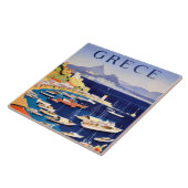 ヴィンテージアテネギリシャトラベル タイル (側面)