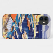 ヴィンテージアテネギリシャ旅行はがき Case-Mate iPhoneケース (裏面(横))