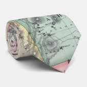 ヴィンテージアディロンダック山脈の地図(1879年) 2 ネクタイ (ロール)