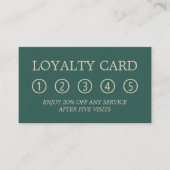 ヴィンテージアトラス・グローブ、アンティークディーラービジネス ロイヤリティカード (正面)