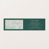 ヴィンテージアトラス・グローブ、アンティーク・ディーラー、ストア 名刺 (内部フラット)