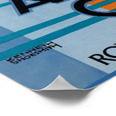 ヴィンテージアトランティス海ライナー旅行 ポスター (角)