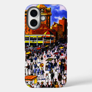 ヴィンテージアトランティックシティトラベル iPhone 16ケース