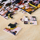 ヴィンテージアトランティックシティトレイン ジグソーパズル (側面)