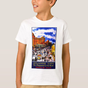 ヴィンテージアトランティックシティトレイン Tシャツ
