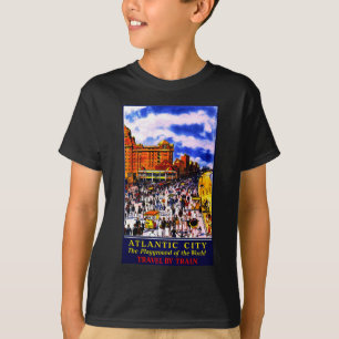ヴィンテージアトランティックシティトレイン Tシャツ