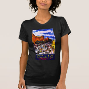 ヴィンテージアトランティックシティトレイン Tシャツ