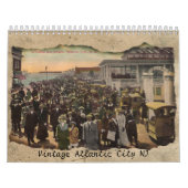 ヴィンテージアトランティックシティニュージャージー暦 カレンダー (カバー)