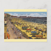 ヴィンテージアトランティックシティビーチはがき ポストカード (正面)