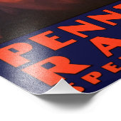 ヴィンテージアトランティックシティ鉄道旅行ポスター フォトプリント            (角)