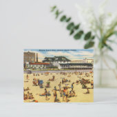 ヴィンテージアトランティックビーチホテルフロリダ ポストカード (スタンド正面)