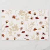 ヴィンテージアドバイスウェルウィーズ結婚ズ 便箋 (裏面)