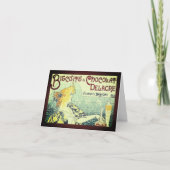 ヴィンテージアドビスケットショコラデレーカーノートカード カード (正面)