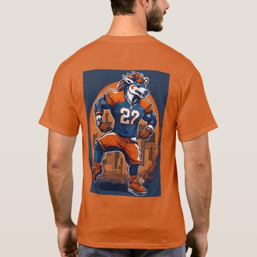 ヴィンテージアドベンチャーマップメンズTシャツ Tシャツ (裏面)