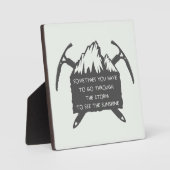 ヴィンテージアドベンチャーロゴバッジ、エンブレム フォトプラーク (正面)