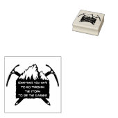 ヴィンテージアドベンチャーロゴバッジ、エンブレム ラバースタンプ (押印)