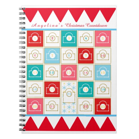ヴィンテージアドベントカレンカスタマイズダ ノートブック (正面)