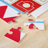 ヴィンテージアドベントカレンダー ジグソーパズル (側面)