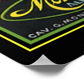 ヴィンテージアドモンティナオリーブ油ポスター13 x 19 ポスター (角)