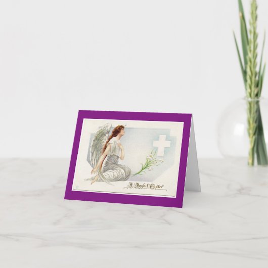 ヴィンテージアドリングイースターエンジェル シーズンカード (正面)