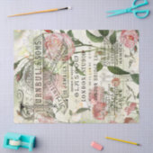 ヴィンテージアド&バラブーケエフエメラデクページ 薄葉紙 (クラフト)